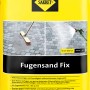 Gelber Sack Sakret Fugensand Fix 15 kg für Pflasterfugen, verhindert Unkraut.