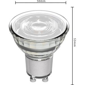 GU10 LED Spot MR16, 4W, neutralweißes Licht, für Wohnräume.