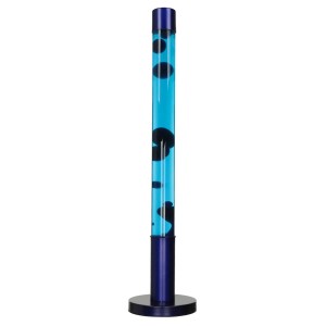 EASYLIGHT Lavalampe Groß 76 cm Hoch Blau Lila mit Leuchtmittel Alan