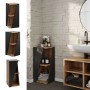 Vicco Midischrank Benno Anthrazit 32 x 71 mit Offenen Ablagen_2