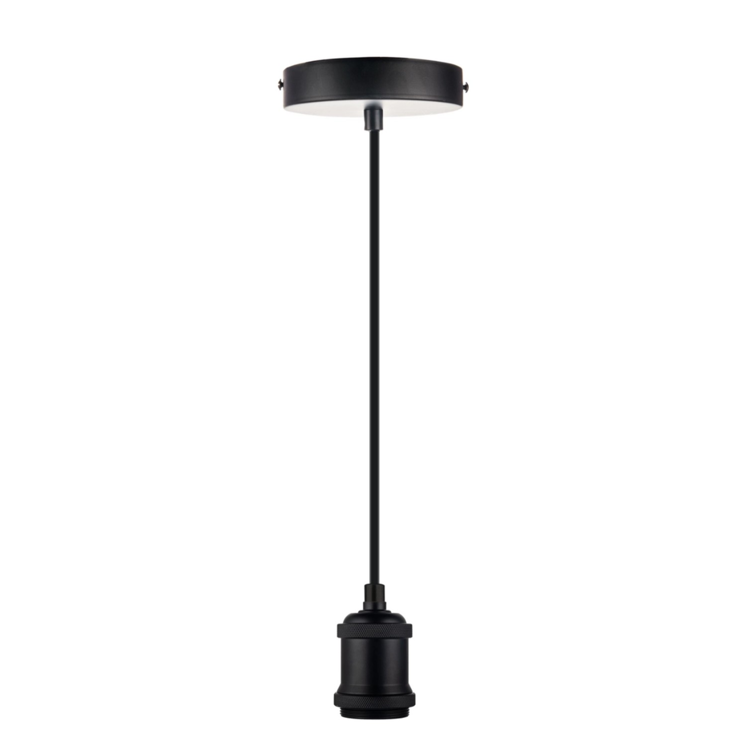 LUXULA Hängeleuchte E27 Fassung Pendelleuchte Modern Industrie Design Texti günstig online kaufen