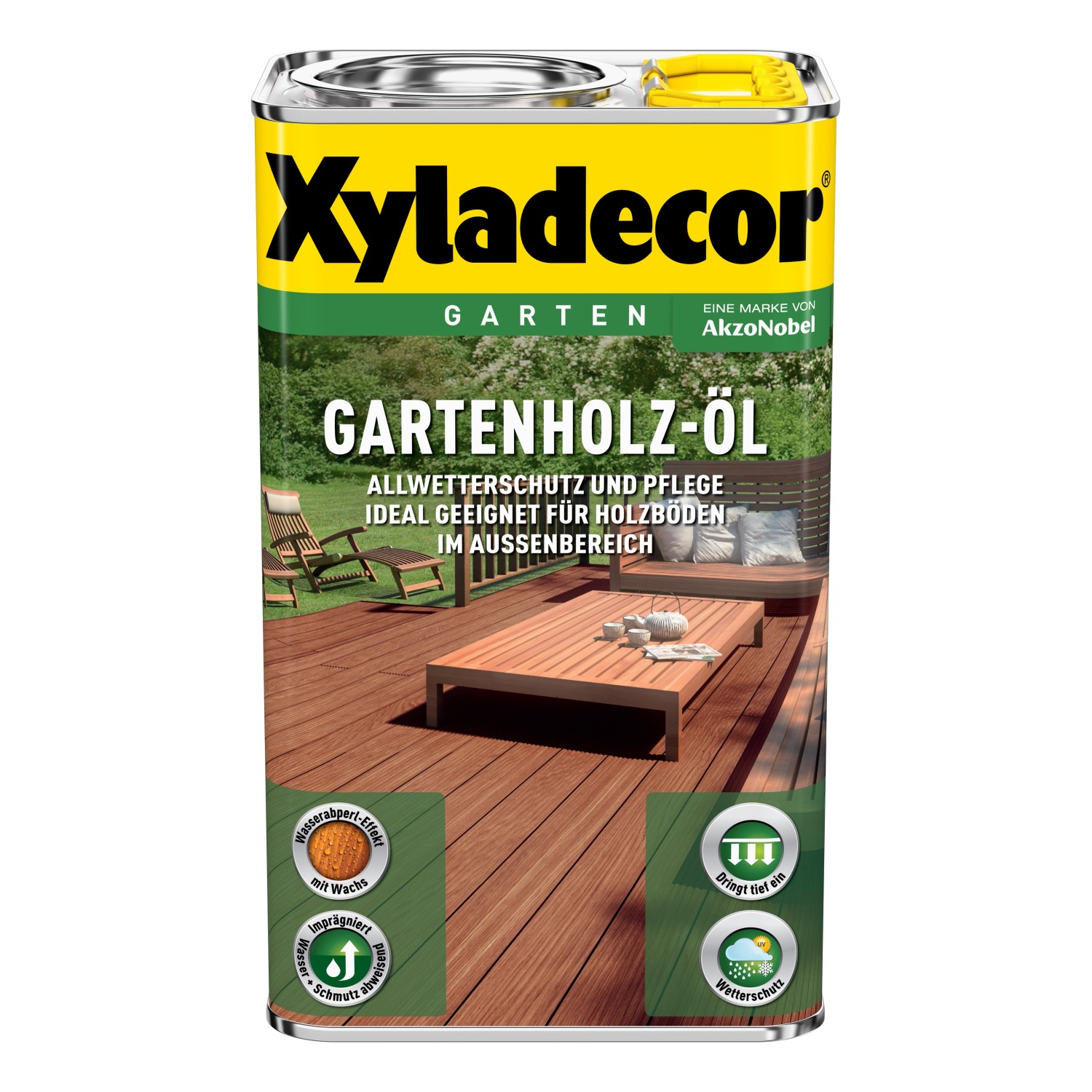 Xyladecor Gartenholz-Öl Transparent 2,5 l