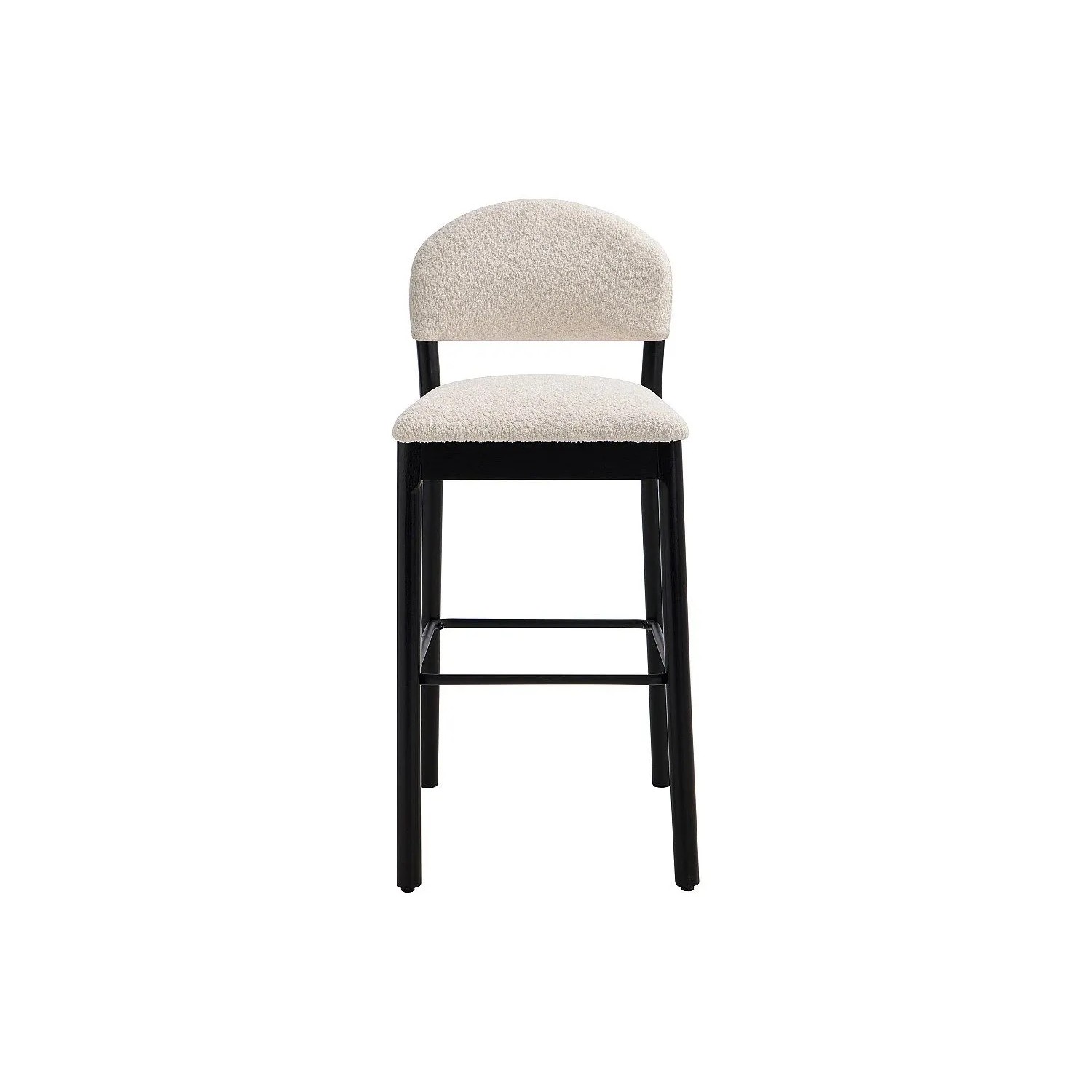 Vente-unique Barhocker Zapolka Schwarz  Weiß 49 cm