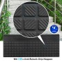 BigDean 10er Set Stufenmatten aus Gummi 65x25cm Treppenstufen Matten für Außen Outdoor Antirutschmatten Treppe Antirutsch Gummimatten_4