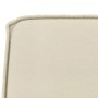 vidaXL Sitzbank Creme 100x75x76 cm Kunstleder 351337_6