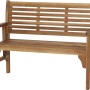 Siena Garden Klappbank Lovera, 2-Sitzer aus geöltem Akazienholz (FSC®), zusammenklappbar.