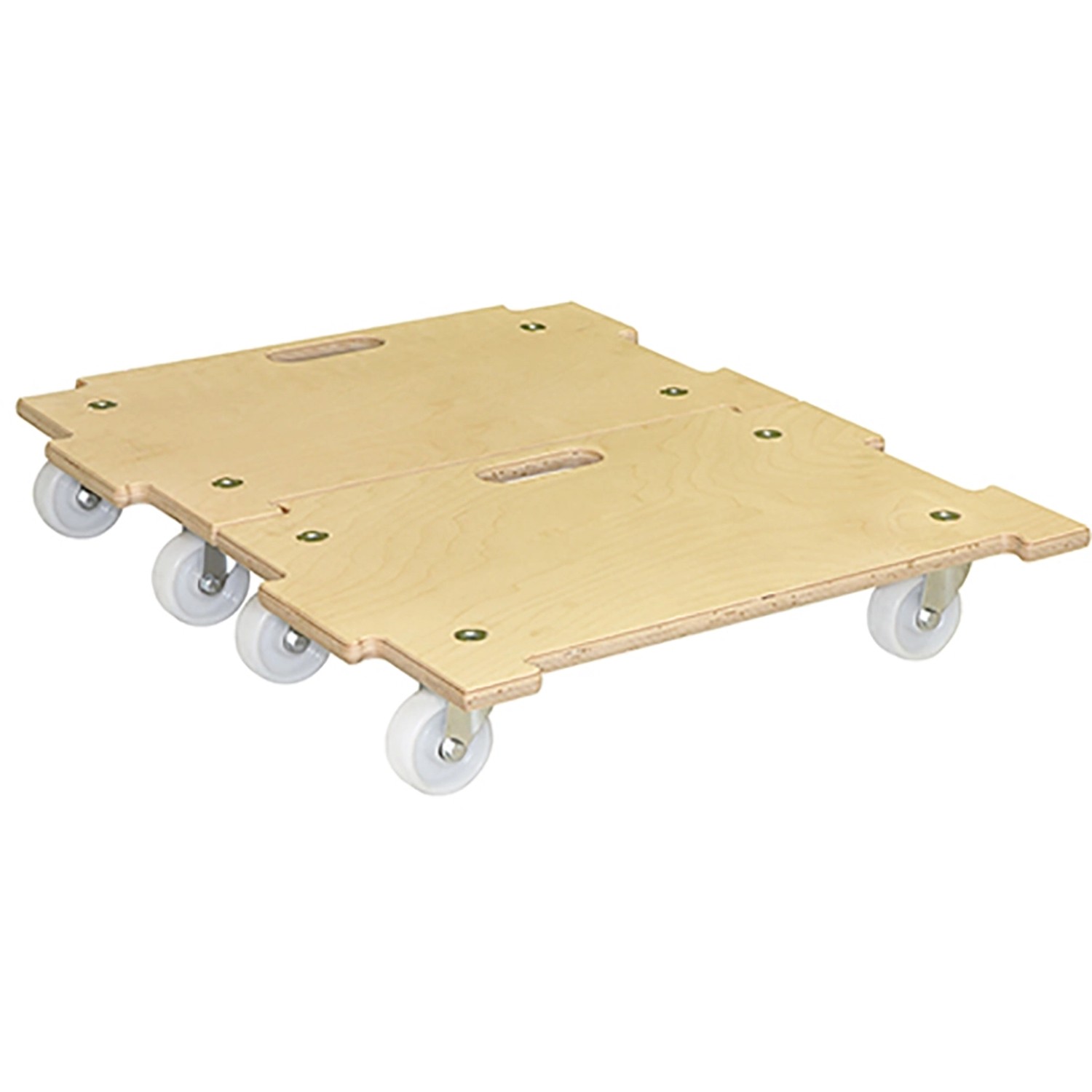 Wagner Kombi-Transporthilfe MM1382, 250 kg, aus FSC®-zertifiziertem Holz mit vier Rollen.