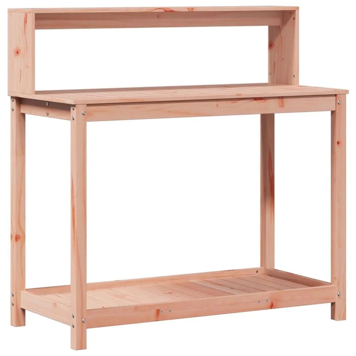 vidaXL Pflanztisch mit Ablagen 108x50x109,5 cm Massivholz Douglasie 832415