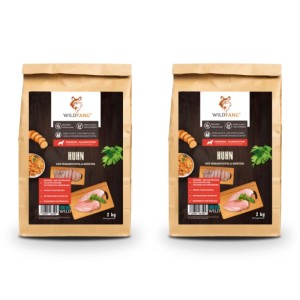 Wildfang Adult Trockenfutter mit Huhn & Kräuter Getreidefrei 2 x 6 kg