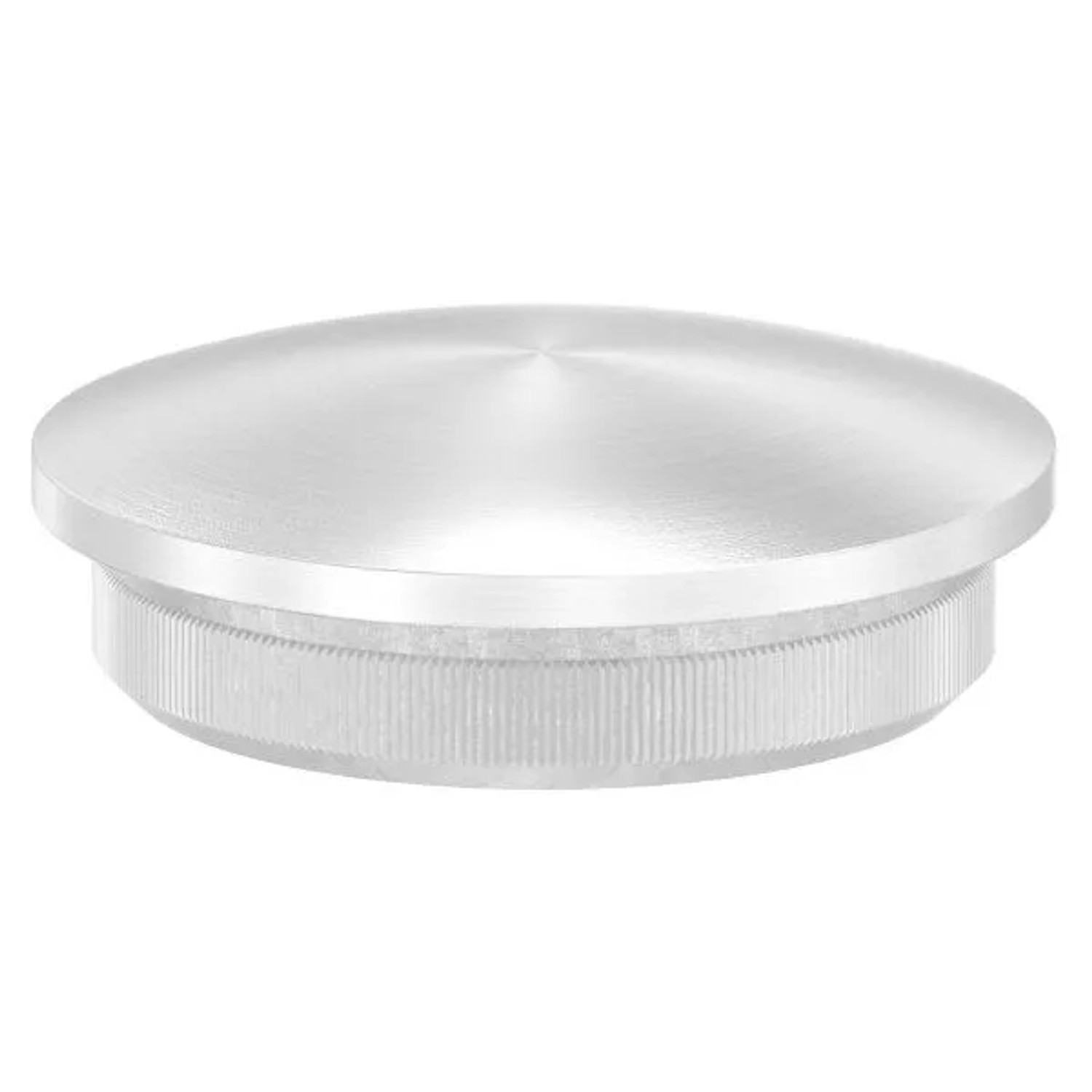 FeNau Einsteckkappe V2A Edelstahl Für Rohr Ø 26,9 mm Wandstärke 2,0 mm Gewölbt Massiv