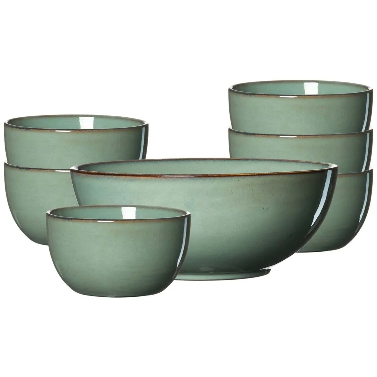Ritzenhoff & Breker Alicante Salat-Set 7-teilig Grün