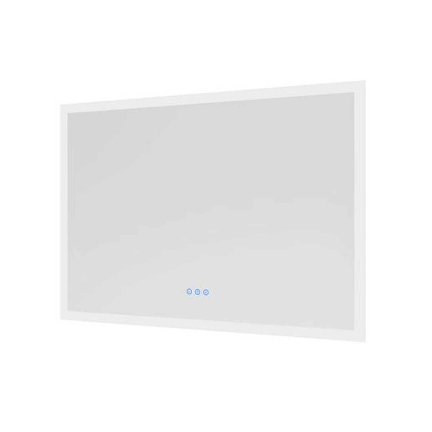 Aquabatos Spiegel mit Beleuchtung 100 x 70 cm LED Badspiegel mit Touch-Scha günstig online kaufen
