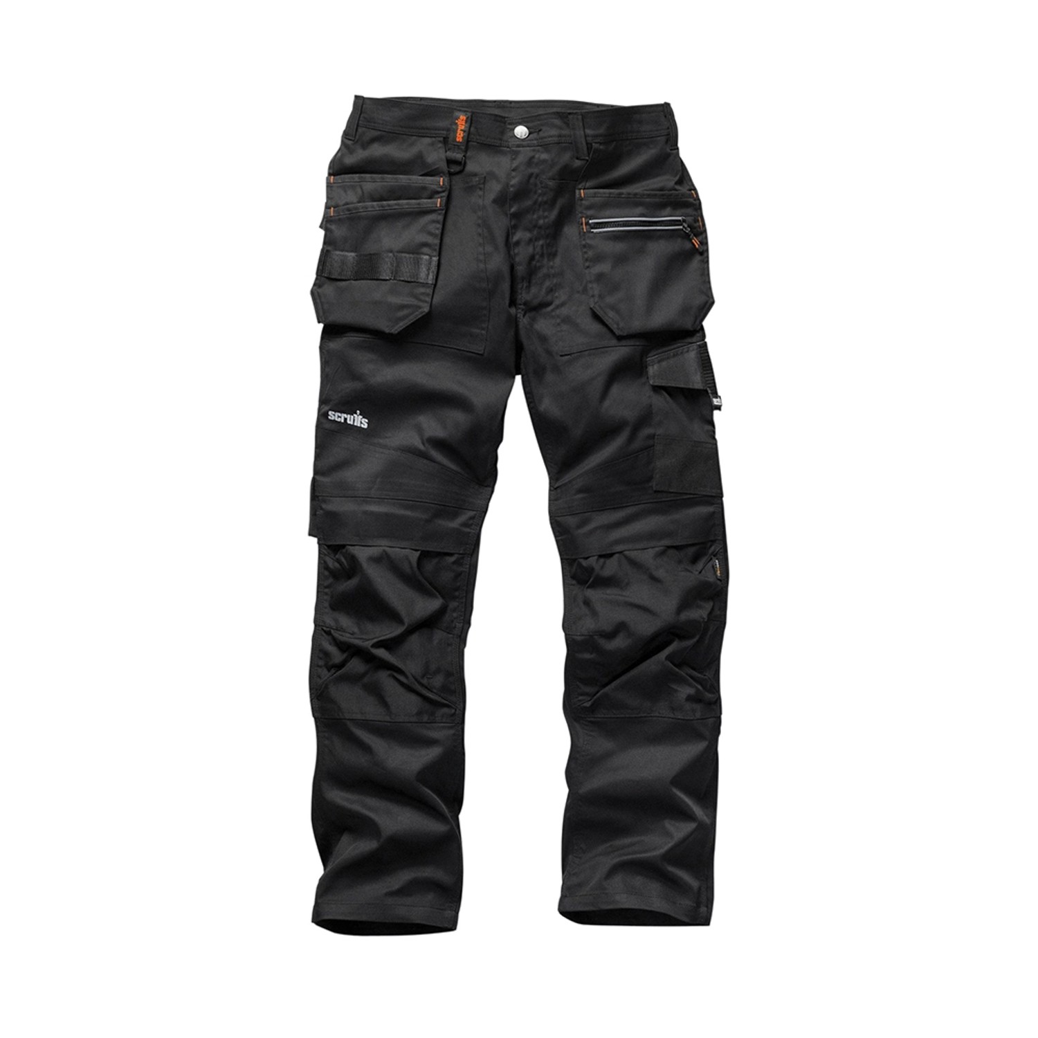 Scruffs Arbeitshose Trade Flex Schwarz Größe 114 lang - 43x5x32
