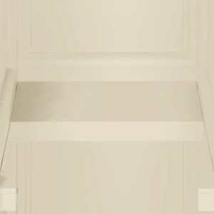 Detailaufnahme: Weißer Büroschrank vidaXL mit Holzeffekt, Kunststoff, 40x43x164 cm.