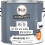 CREATE! by OBI Wandfarbe Fiete Marineblau, matte Innenfarbe im Farbeimer.
