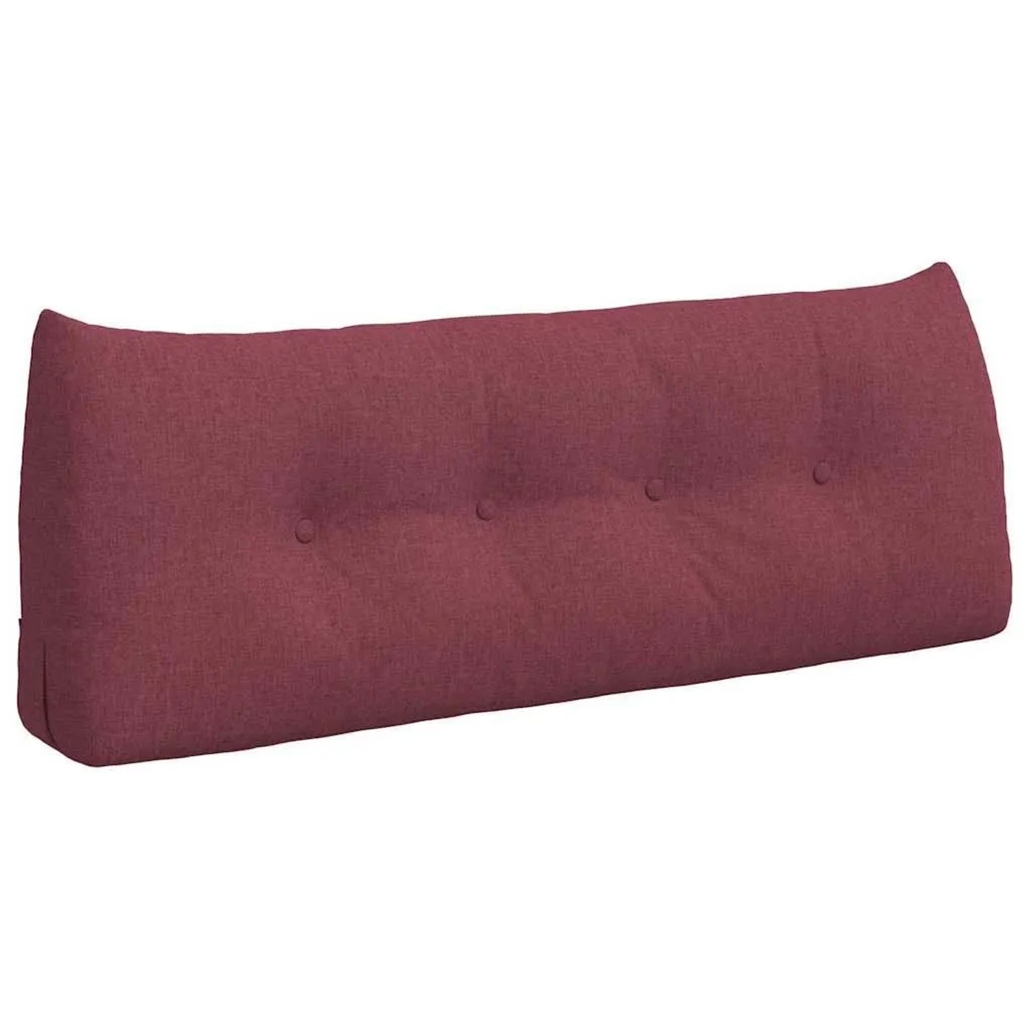 vidaXL Rückenkissen Weinrot 120 x 24 x 50 cm Stoff 42014473