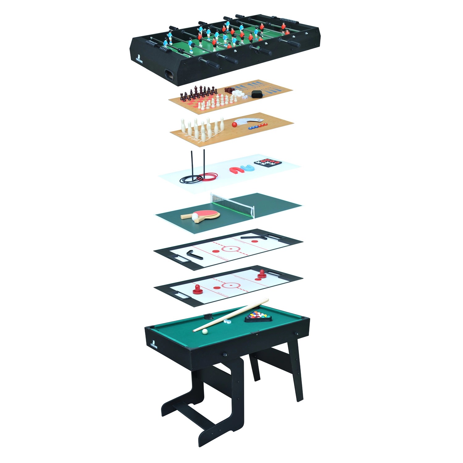 Cougar Multispieltisch All-in-One B/H/T: ca. 61x81x119 cm günstig online kaufen