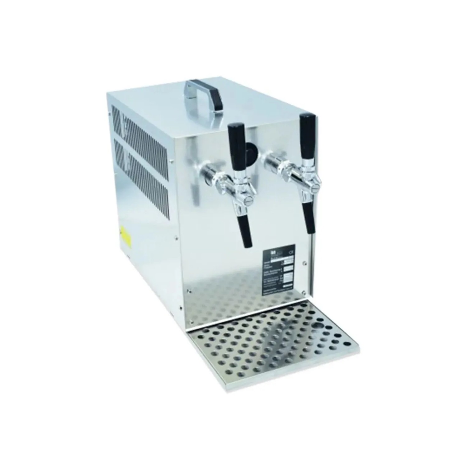 Ich-Zapfe Bierzapfanlage 2- 60 Liter/h Dreikant Zapfkopf Silber_7