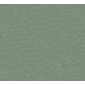 Grüne Vliestapete mit leichter Struktur, Uni Matt, FSC® zertifiziert. Dekorative Tapete für ein stilvolles Zuhause.