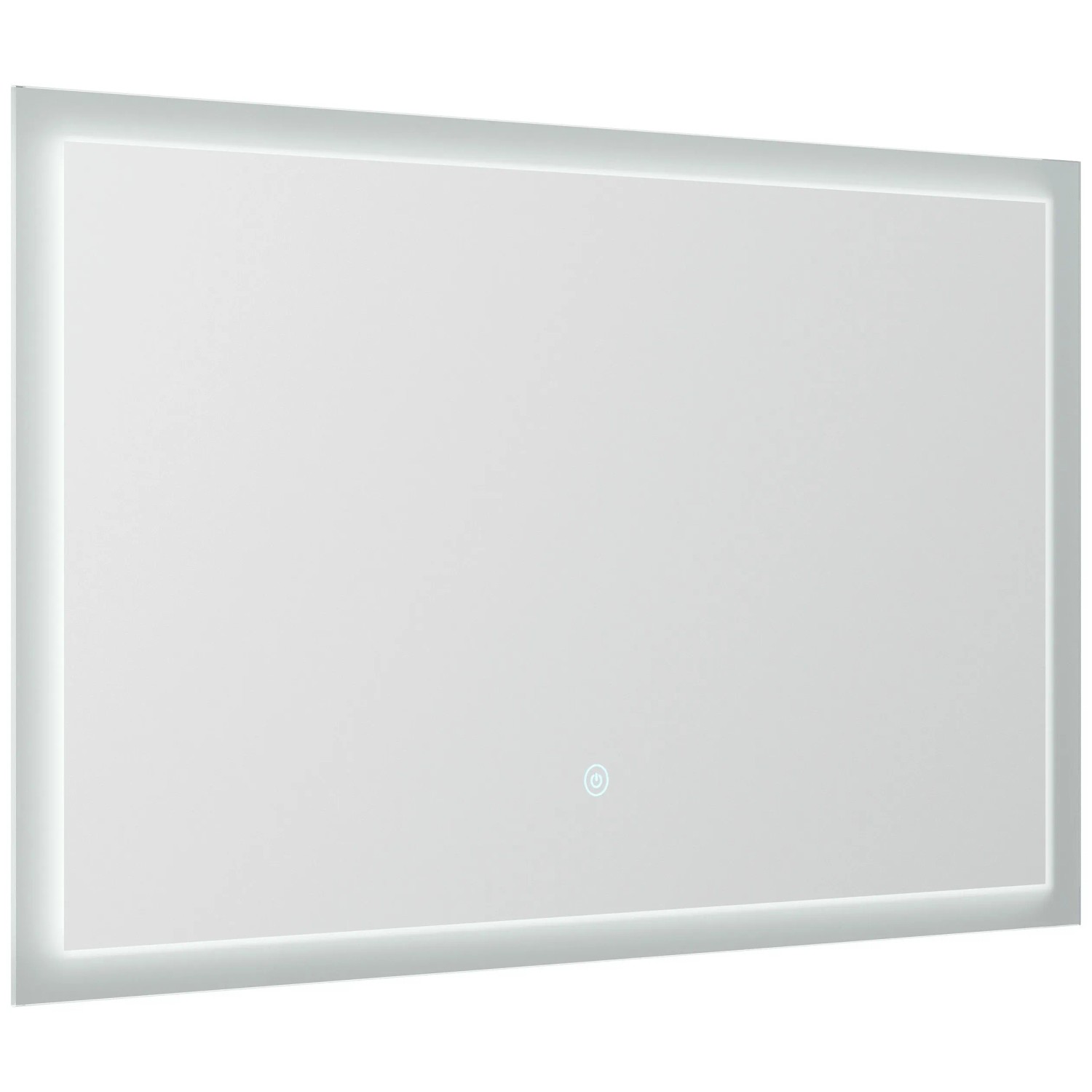 Posseik LED Spiegel mit Touch Bedienung 90 cm x 53 cm