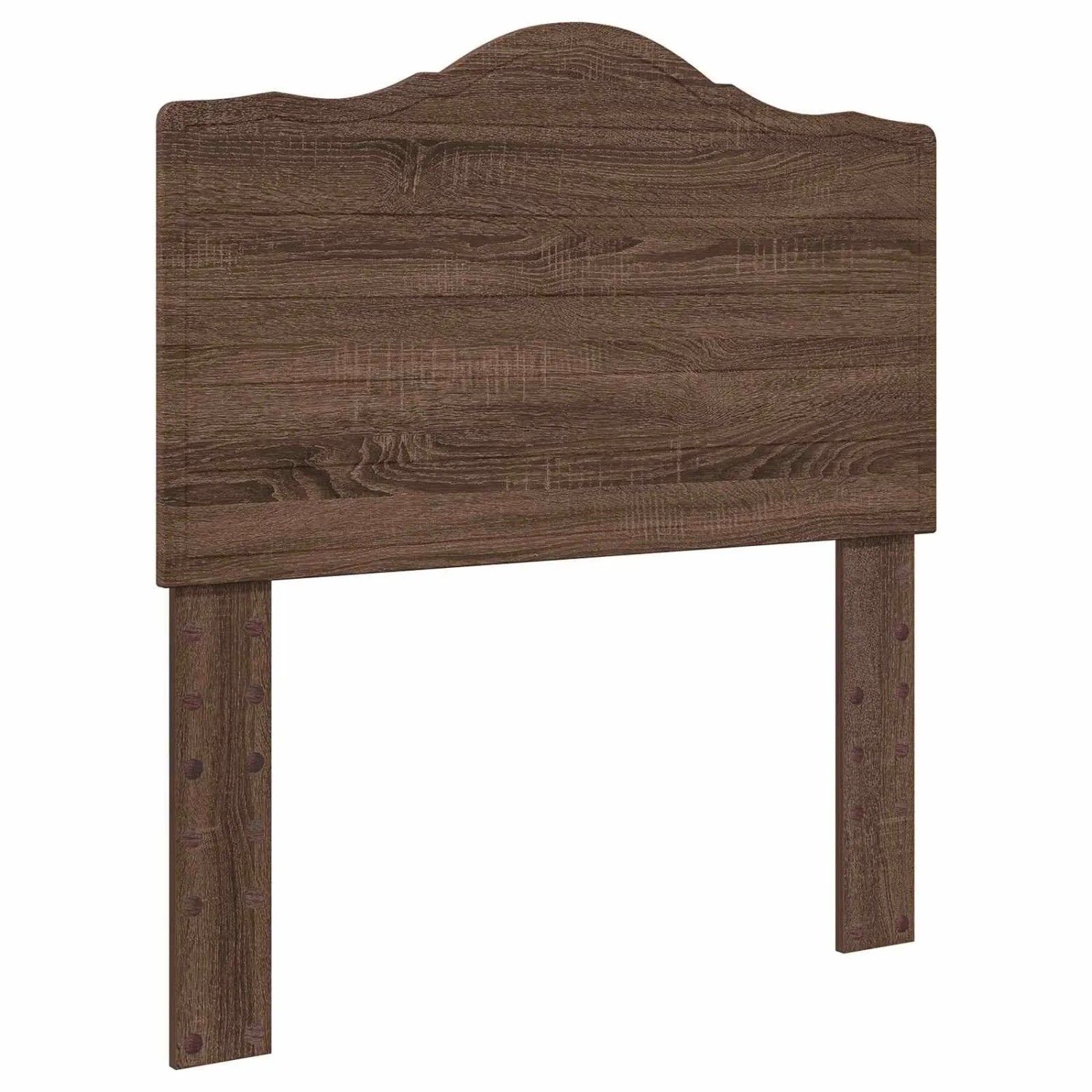 vidaXL Kopfteil mit Kopfteil Braun Eichen-Optik 80 cm Holzwerkstoff 888063