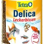 Tetra Delica Mückenlarven, 100ml Dose Fischfutter für tropische Zierfische.