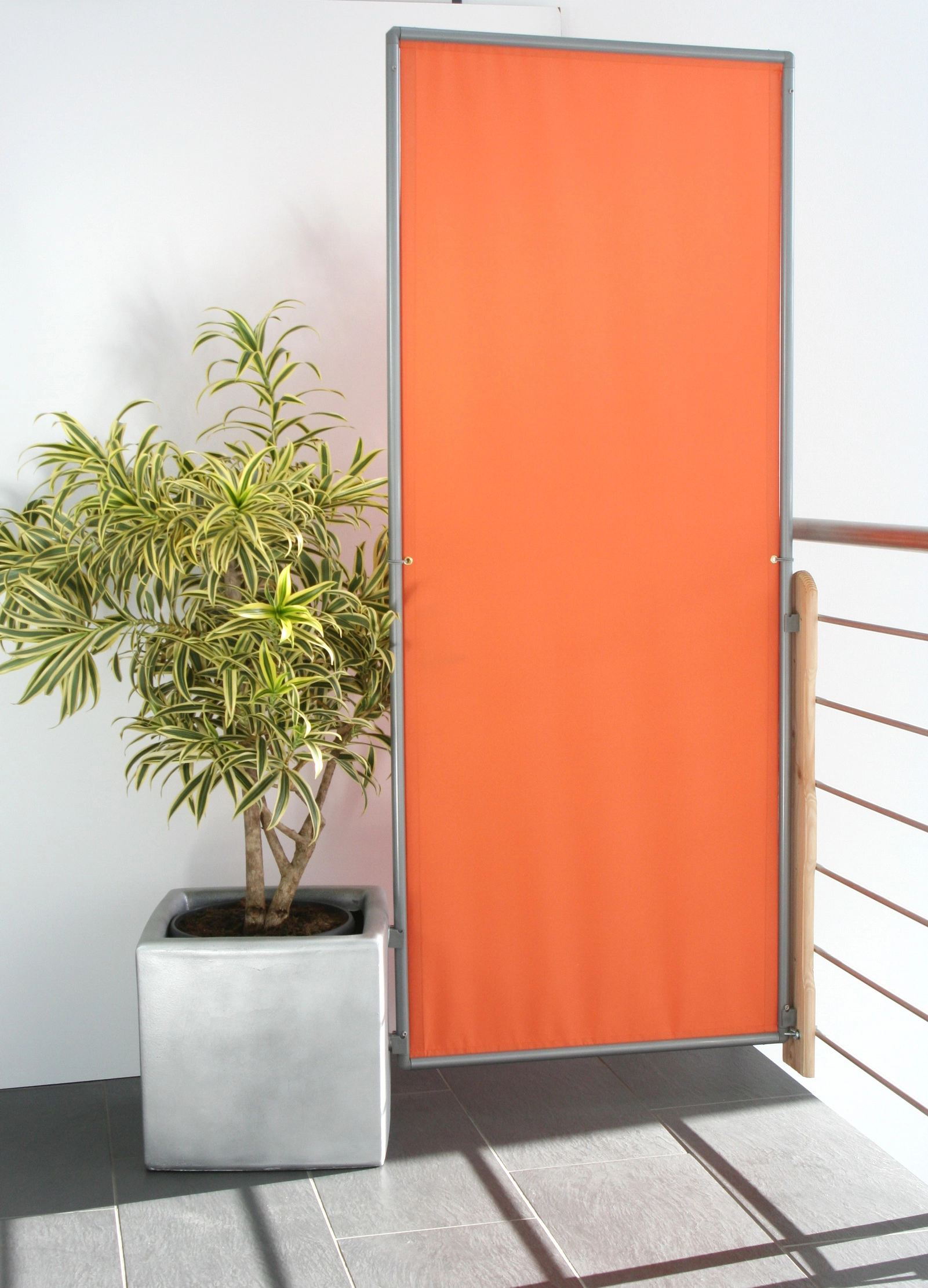 Floracord Paravent Sicht- und Windschutz Terracotta 70 cm x 170 cm kaufen  bei OBI