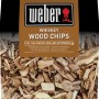 Weber Räucherchips Whiskey im Beutel, geeignet für Holzkohle- und Gasgrills.