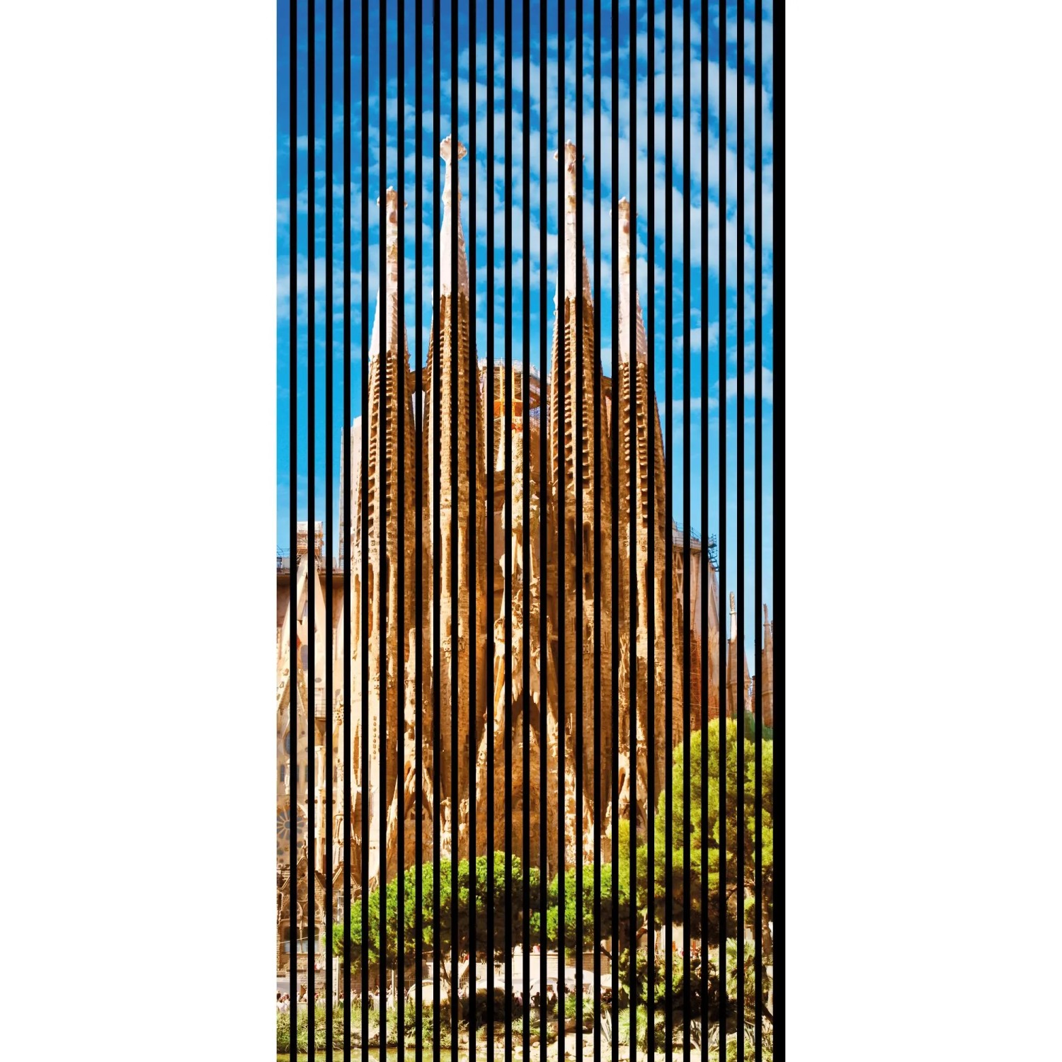 FN Acustico Akustikplatte Barcelona 1 PET u. MDF Foliert 1.133 x 19 x 2.400 mm
