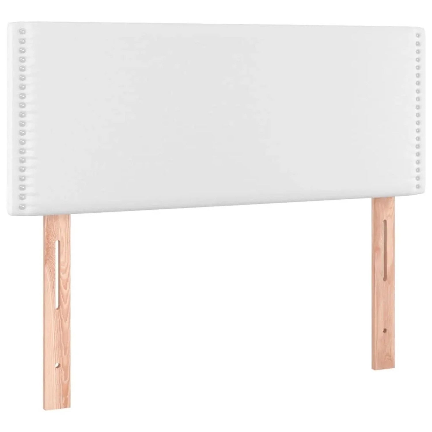 vidaXL Kopfteil Weiß 100x5x78/88 cm Kunstleder 345913