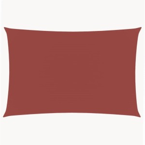 vidaXL Sonnensegel Oxford-Gewebe Rechteckig 3,5x5 m Terrakotta-Rot 135380