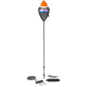 Westline Schlepp-Posen-Set 3g mit Pose, Bleigewicht, Wirbel und Stopper zum Angeln.