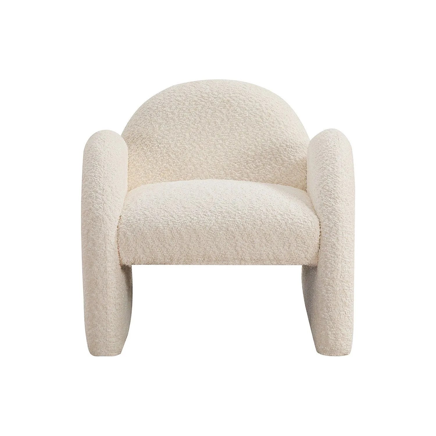 Vente-unique Sessel Mit Gerader Rückenlehne Mosalo Beige 48 cm