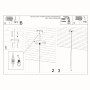 Montageanleitung für Sollux Lighting Hängeleuchte Pastelo 1 Weiß, Lampen & Leuchten.