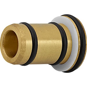 LUX Stützhülse, Ø 16 mm, Messing für Steckfittings. Zubehör für Heizungs- und Trinkwasserrohre.