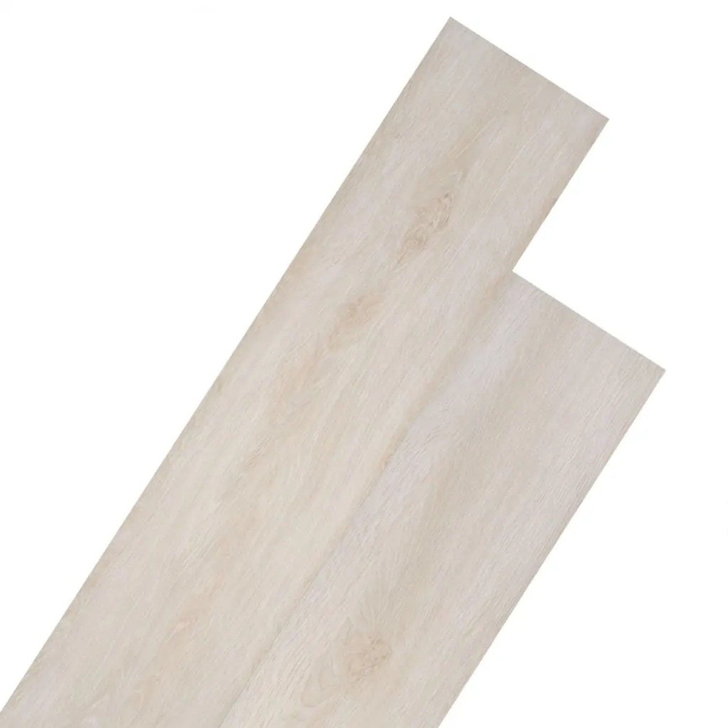 DELUKE Vinylboden PVC-Dielen Selbstklebend Wasserfest 2mm Stärke Rutschfest Laminat Vinyl Bodenbelag Laminatboden Hellbraun 2,51 M²