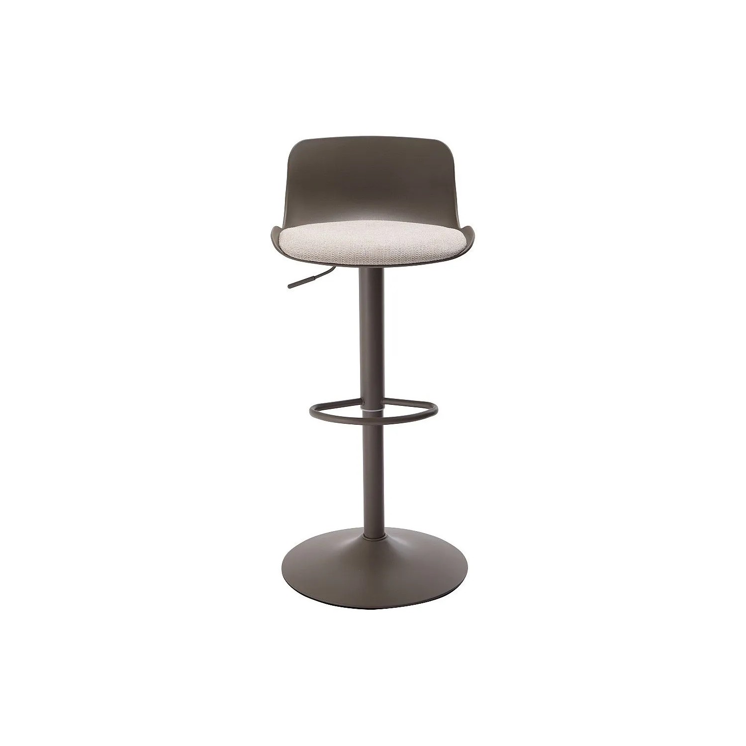 Vente-unique Barhocker Dorelio Taupe  Beige 43.5 cm