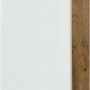 Flex-Well Exclusiv Küchen-Hängeschrank, Magnolie matt/Lancelot Oak, 50x89 cm.