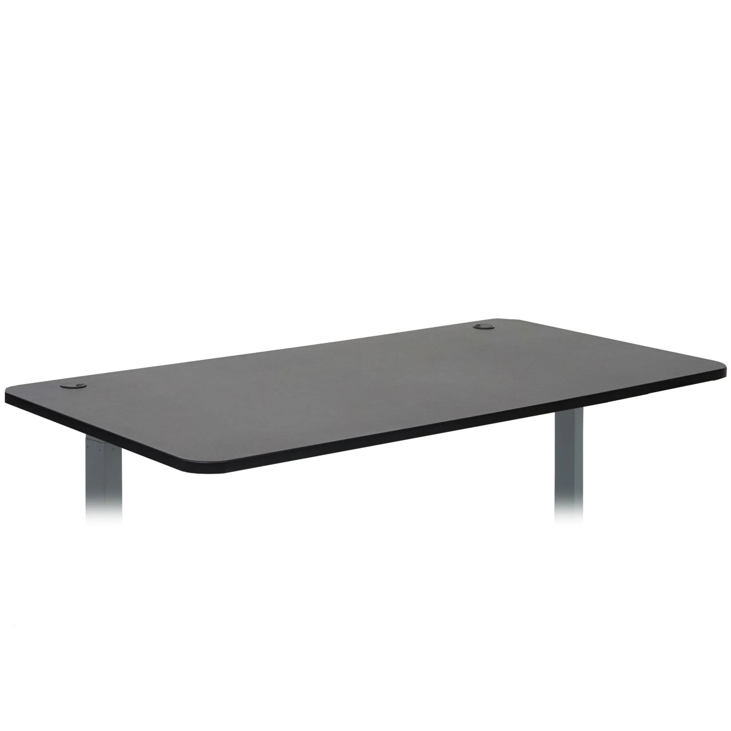 MCW Schreibtischplatte D40 160x80cm Schwarz