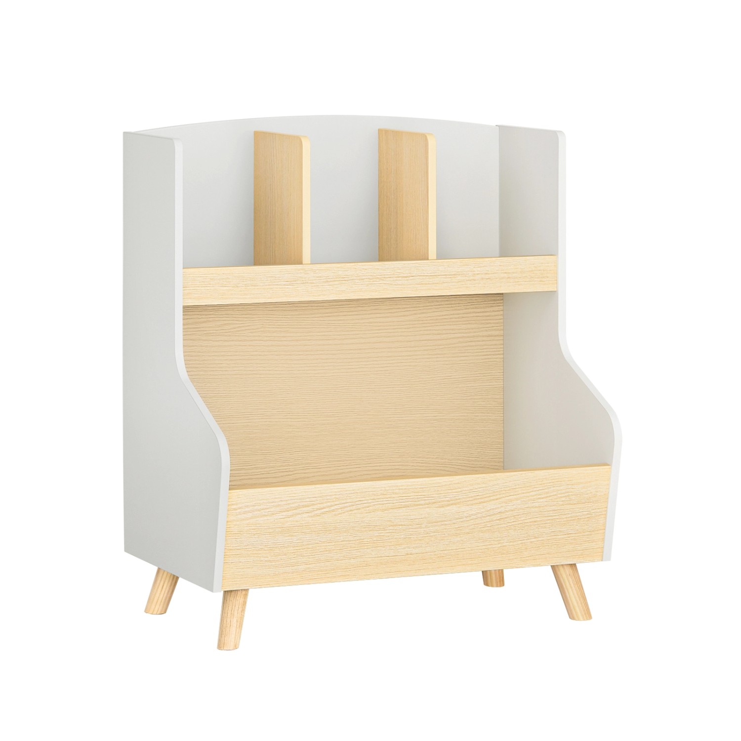 SoBuy Kinderregal Bücherregal Kinderzimmer Regal Aufbewahrungsregal KMB105- günstig online kaufen