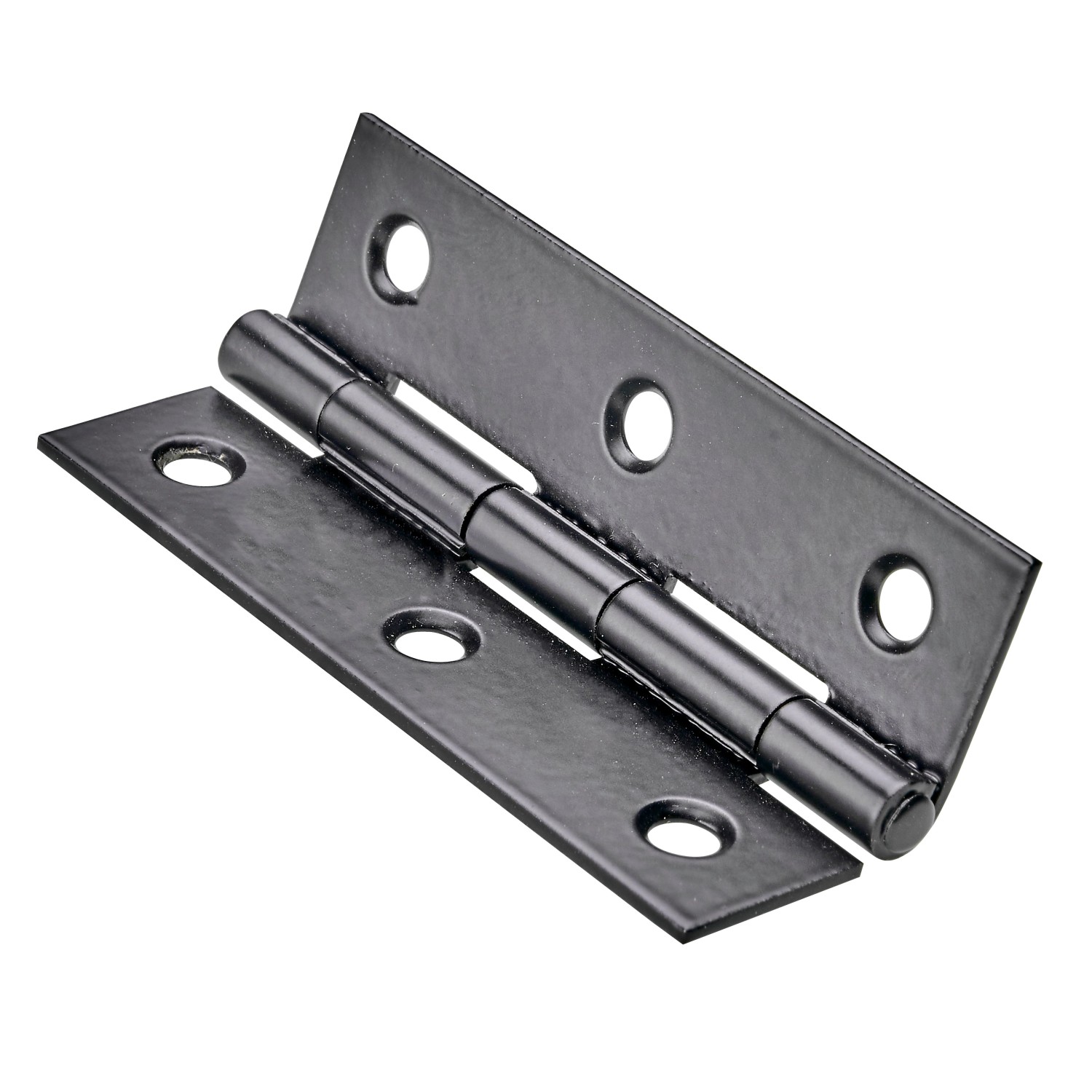 Hettich Scharnier Schmal 60 mm x 35 mm x 1,2 mm Stahl Schwarz 2 Stück