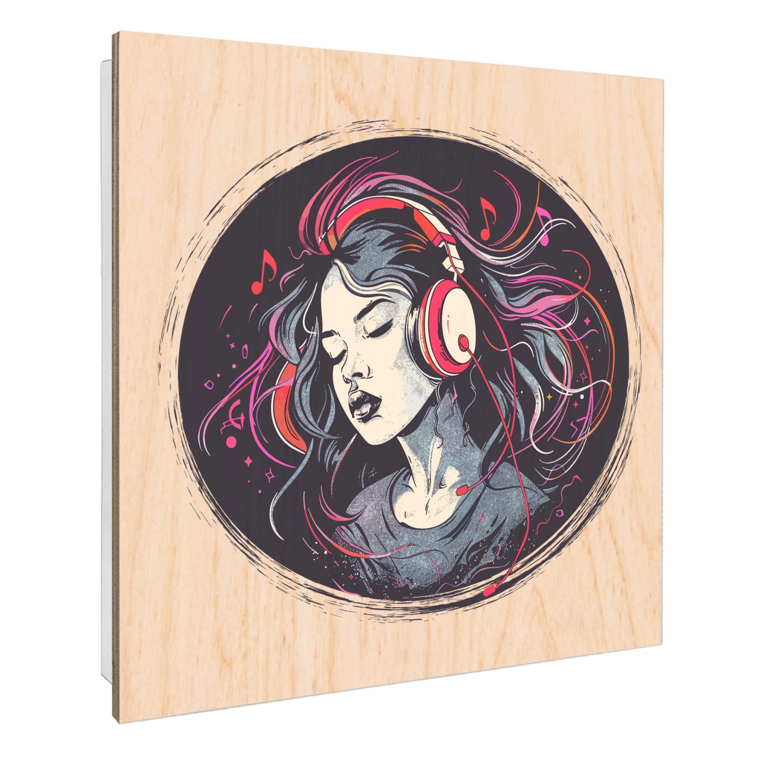 Banjado Großer Schlüsselbox Holz 30x30cm Weiß Scharnier Rechts 50 Haken Sch günstig online kaufen