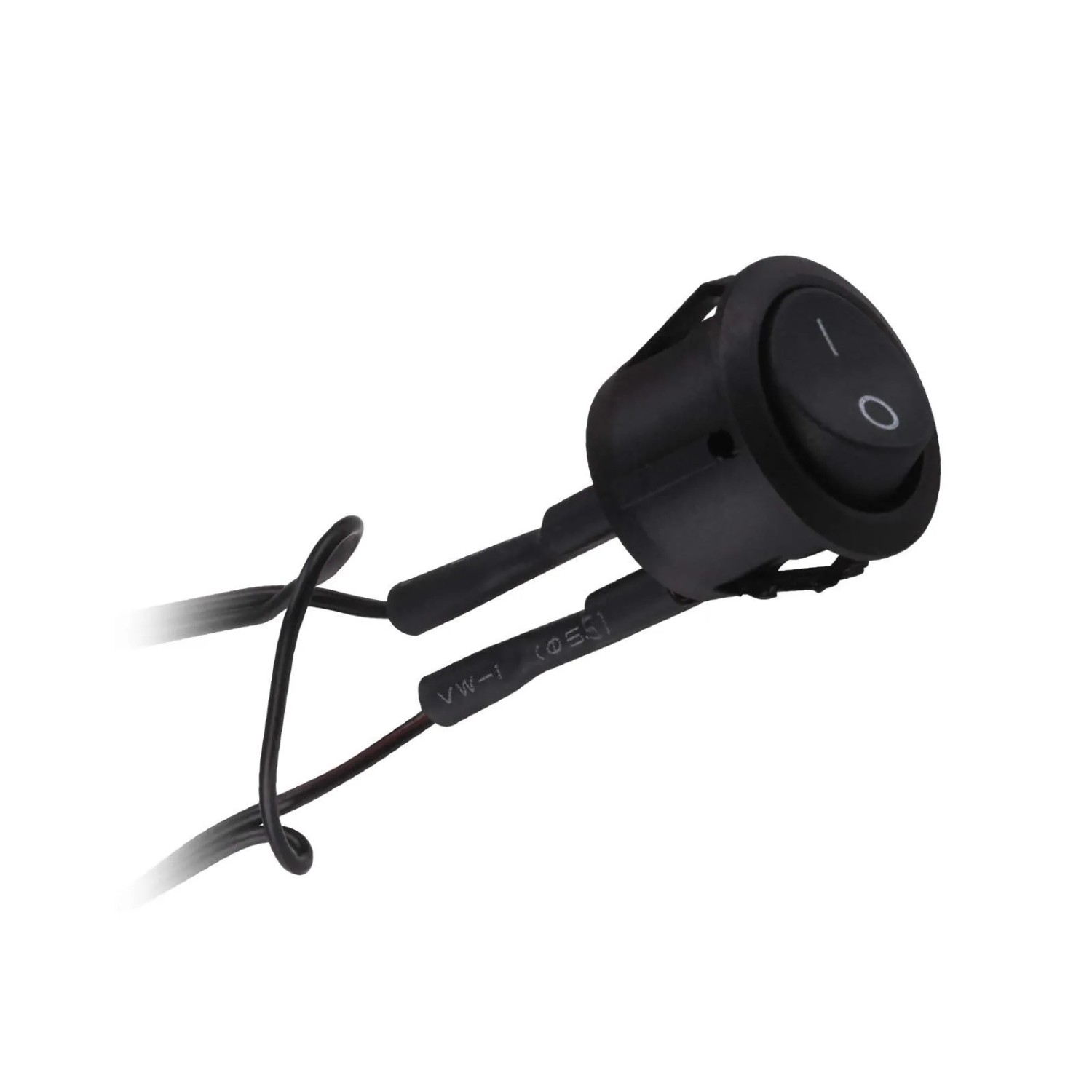 SOTECH Wippschalter Schwarz mit MiniAMP Stecker