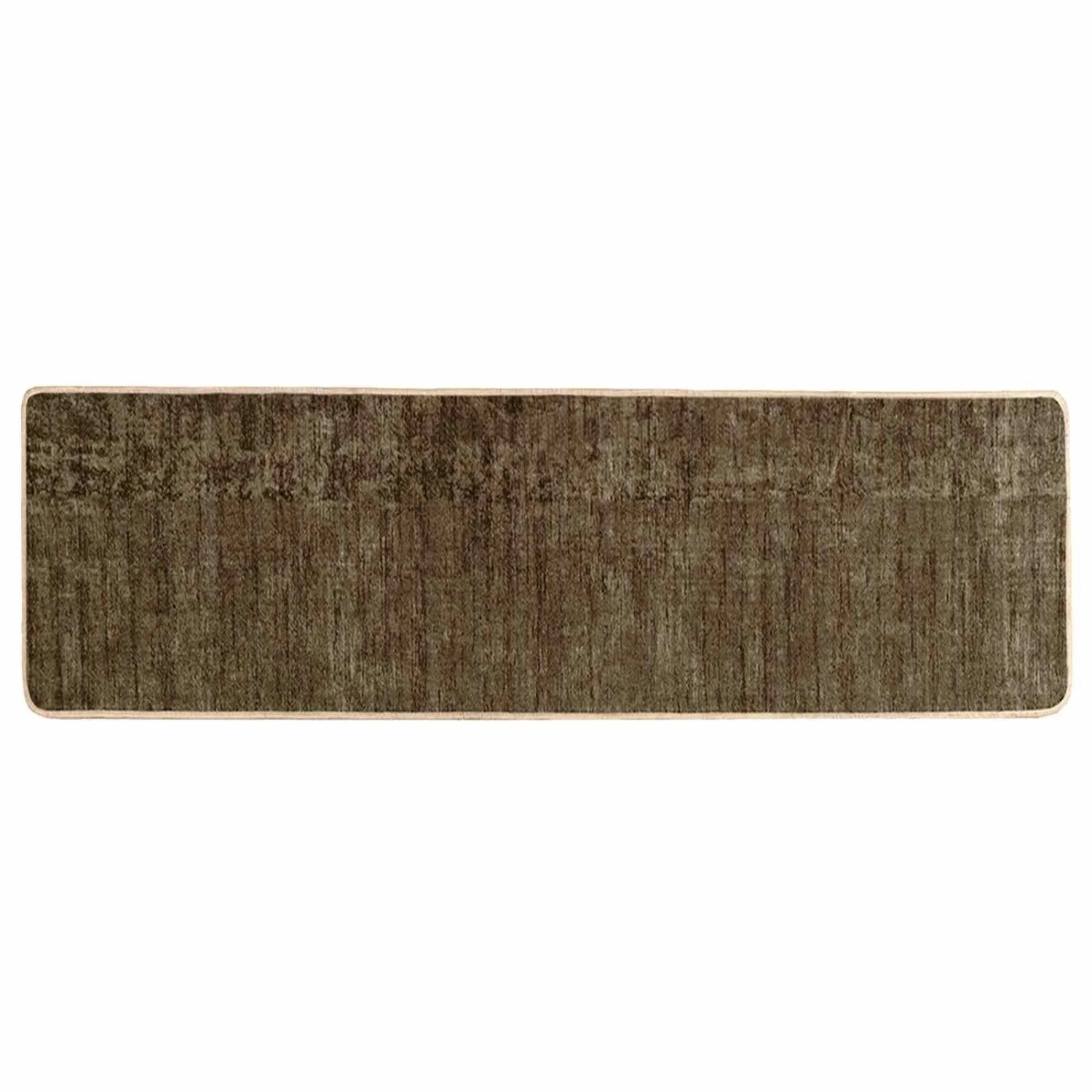vidaXL Teppichläufer MARSA Waldgrün 150 x 50 cm Polyester und PVC 42023132