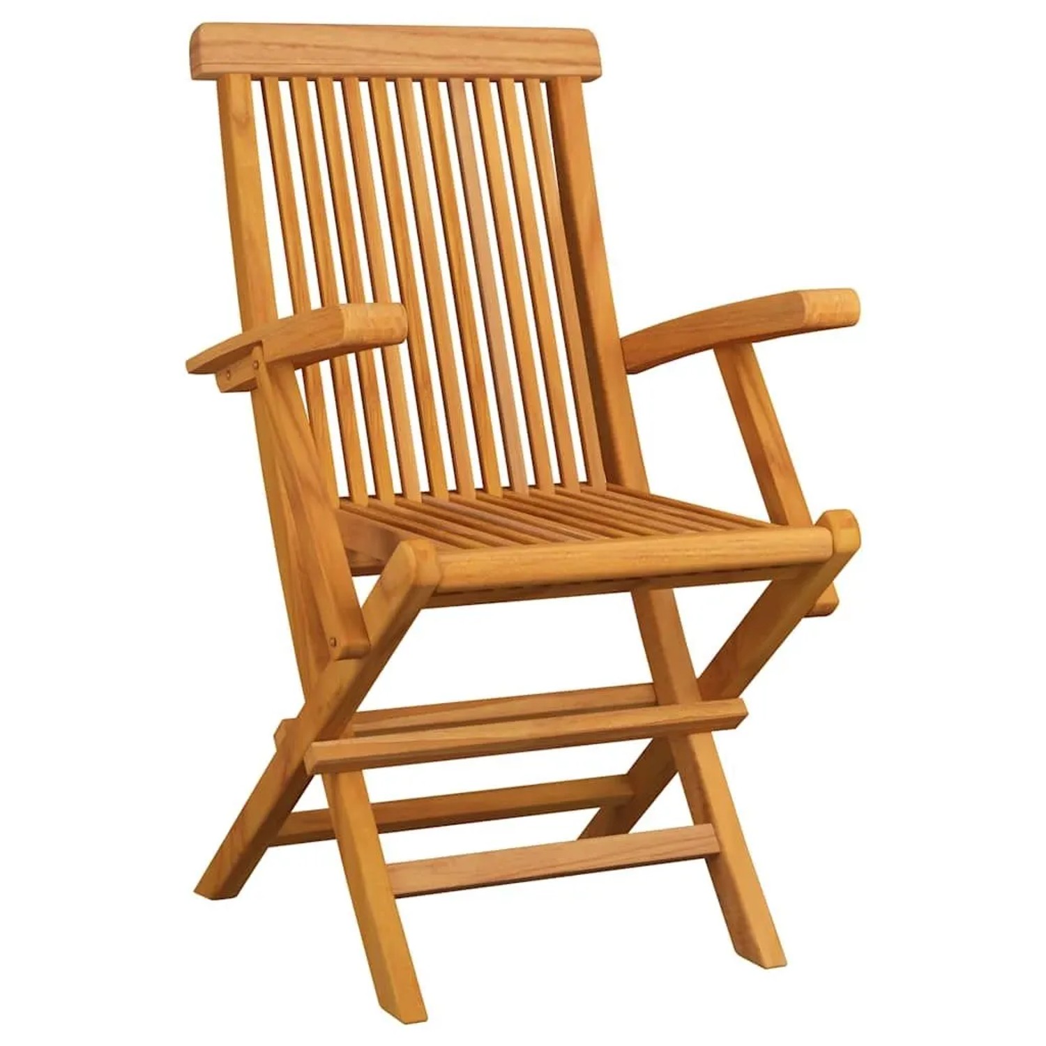 vidaXL Gartenstühle mit Taupe Kissen 2 Stk Massivholz Teak 3062495_3