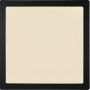 Quadratische LED-Deckenleuchte Lasse, schwarz umrandet, mit opalweißer Lichtfläche. Moderne Deckenlampe.