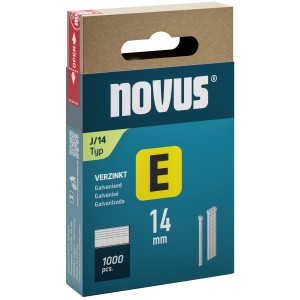 Novus Nägel E Typ J Länge 14 mm 1.000 Stück Novus Nägel E Typ J Länge 14 mm 1.000 Stück