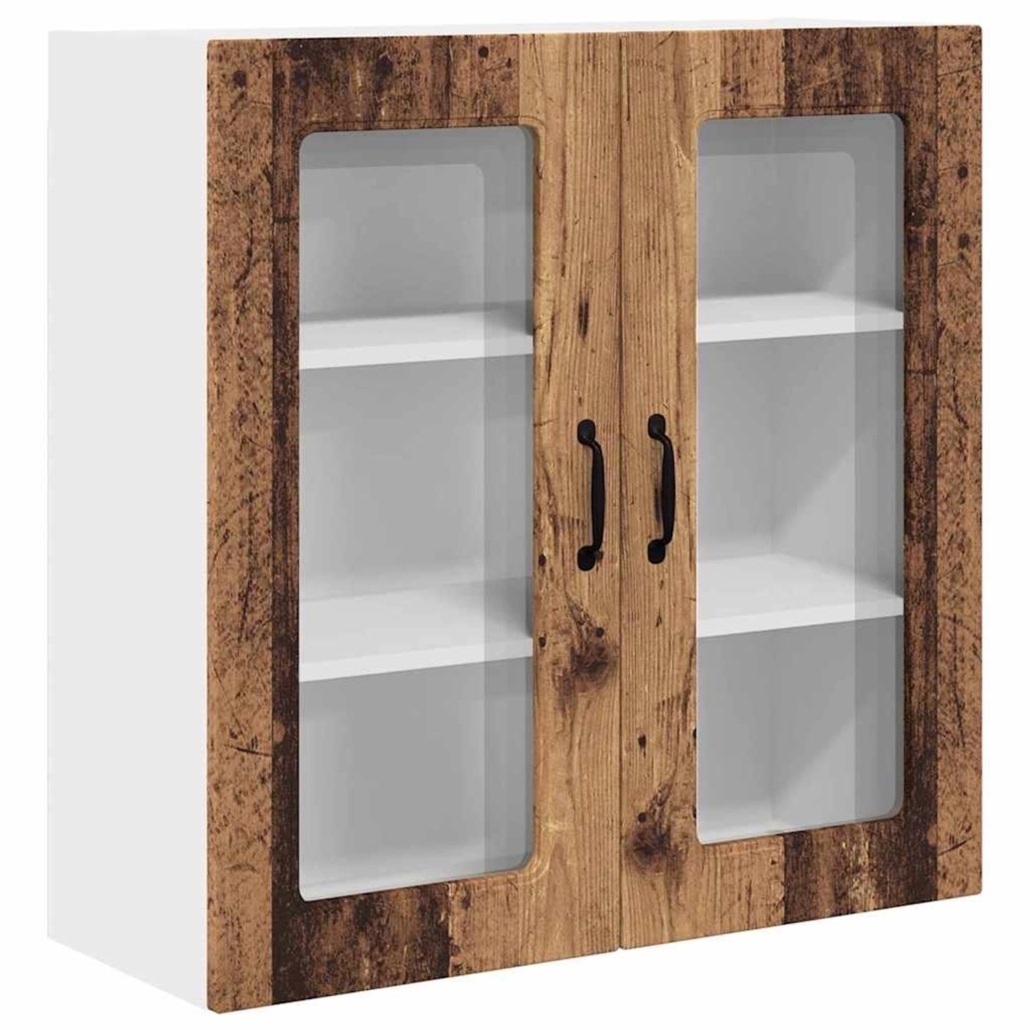 vidaXL Küchenwandschrank mit Tür Altholz 80 x 31 x 80 cm Holzwerkstoff 8847 günstig online kaufen