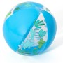 Blauer Bestway Wasserball (Ø 34 cm) mit Kaktus-Motiv für Wasserspaß.