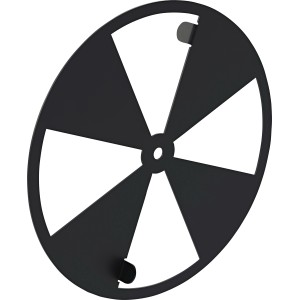 Jamestown Lüftungsschieber für Drake Kombigrill, Aluminium, zur Steuerung der Luftzufuhr.